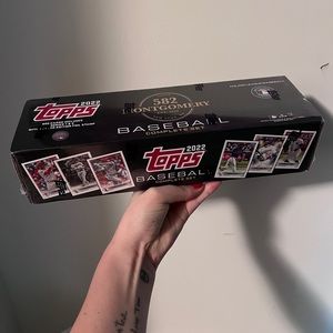 Topps 2022 baseball complete set in plastic.